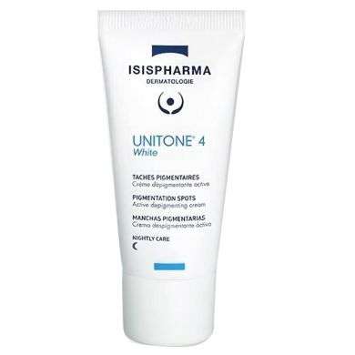 ISISPHARMA UNITONE 4 WHITE CREME DEPIGMENTANTE ACTIVE NUIT 30ML ISISPHARMA UNITONE 4 WHITE CREME DEPIGMENTANTE ACTIVE NUIT 30ML