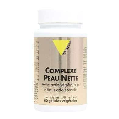 VITALL+ COMPLEXE PEAU NETTE 60 GELULES VITALL+ COMPLEXE PEAU NETTE 60 GELULES