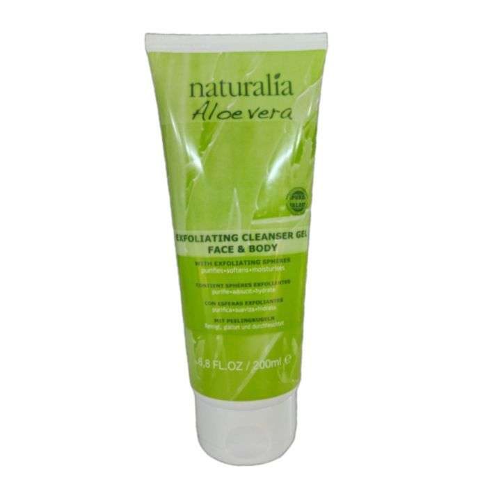 NATURALIA ALOE VERA GEL EXFOLIANT 200 ML NATURALIA ALOE VERA GEL EXFOLIANT 200 ML