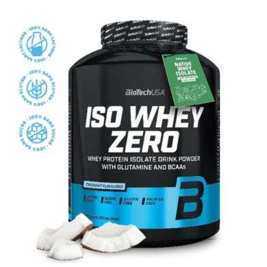 BIOTECHUSA ISO WHEY ZERO GOUT DE COCO 2270 GRAMS BIOTECHUSA ISO WHEY ZERO GOUT DE COCO 2270 GRAMS