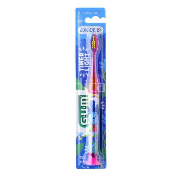 GUM JUNIOR LIGHT UP 1 MINUTE BROSSE A DENTS SOUPLE