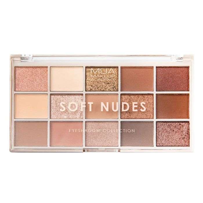 MUA EYESHADOW PALETTE SOFT NUDES MUA EYESHADOW PALETTE SOFT NUDES