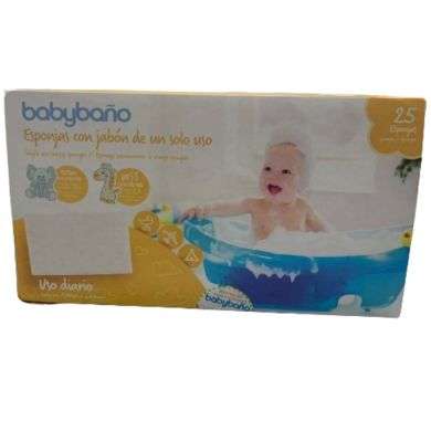 BEGOBANO EPONGE SAVONNEUSE BEBE 25 UNITES BEGOBANO EPONGE SAVONNEUSE BEBE 25 UNITES