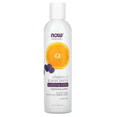 NOW TONIQUE PURIFIANT A LA VITAMINE C ACAI BERRY 237 ML NOW TONIQUE PURIFIANT A LA VITAMINE C ACAI BERRY 237 ML