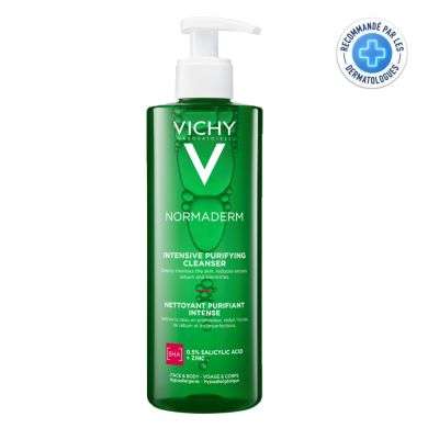 VICHY NORMADERM GEL PURIFIANT INTENSE PEAU GRASSE ET ACNEIQUE 400 ML VICHY NORMADERM GEL PURIFIANT INTENSE PEAU GRASSE ET ACNEIQUE 400 ML