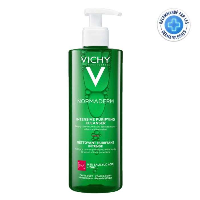 VICHY NORMADERM GEL PURIFIANT INTENSE PEAU GRASSE ET ACNEIQUE 400 ML VICHY NORMADERM GEL PURIFIANT INTENSE PEAU GRASSE ET ACNEIQUE 400 ML