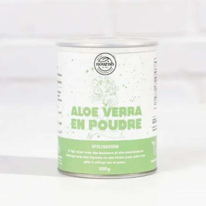 NOURISH ALOE VERA EN POUDRE 100G NOURISH ALOE VERA EN POUDRE 100G