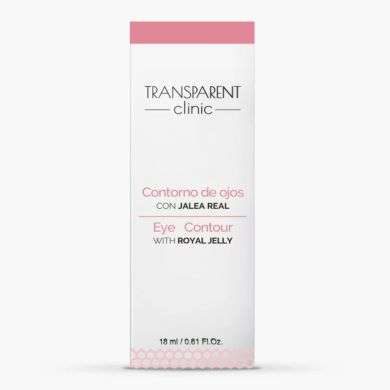 TRANSPARENT CLINIC CONTOUR YEUX A BASE DE GELEE ROYALE 18 ML TRANSPARENT CLINIC CONTOUR YEUX A BASE DE GELEE ROYALE 18 ML
