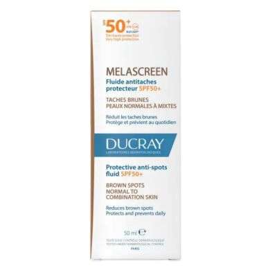 DUCRAY MELASCREEN FLUIDE ANTI TACHES PROTECTEUR SPF 50+ DUCRAY MELASCREEN FLUIDE ANTI TACHES PROTECTEUR SPF 50+