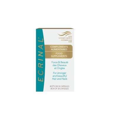 ECRINAL 30 CAPSULES CHEVEUX 1 MOIS DE TRAITEMENT ECRINAL 30 CAPSULES CHEVEUX 1 MOIS DE TRAITEMENT
