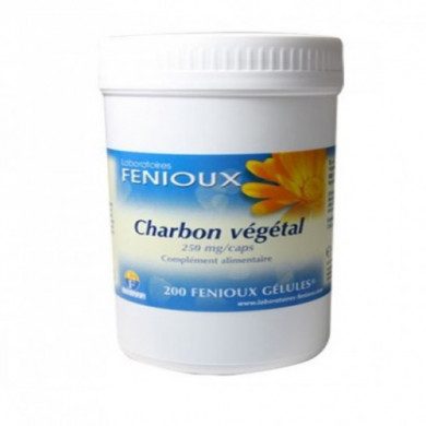 Fenioux Charbon Végétal 200 gélules Fenioux Charbon Végétal 200 gélules