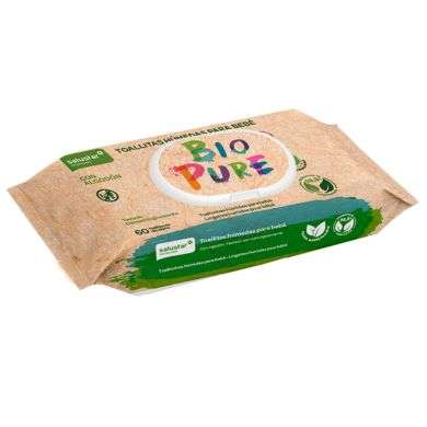 SALUSTAR LINGETTES BEBE BIOPURE 60 UNITES SALUSTAR LINGETTES BEBE BIOPURE 60 UNITES