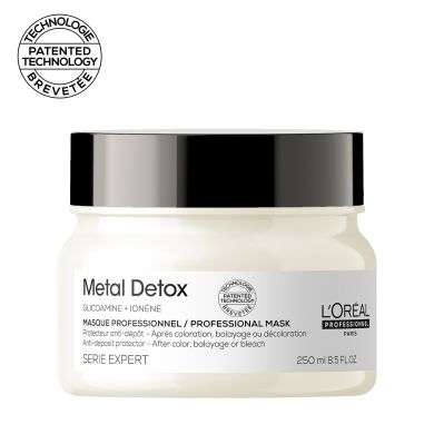 L'OREAL PROFESSIONNEL PARIS METAL DETOX MASQUE PROFESSIONNELLE 250 ML L'OREAL PROFESSIONNEL PARIS METAL DETOX MASQUE PROFESSIONNELLE 250 ML