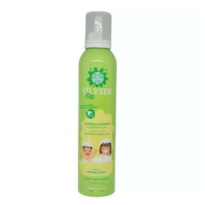 OLYSEE KIDS CHANTILLY LAVANTE HYDRATANTE 3 EN 1 PARFUM POMME POIRE 250 ML  OLYSEE KIDS CHANTILLY LAVANTE HYDRATANTE 3 EN 1 PARFUM POMME POIRE 250 ML