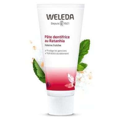 WELEDA DENTIFRICE AU RATANHIA 75 ML WELEDA DENTIFRICE AU RATANHIA 75 ML