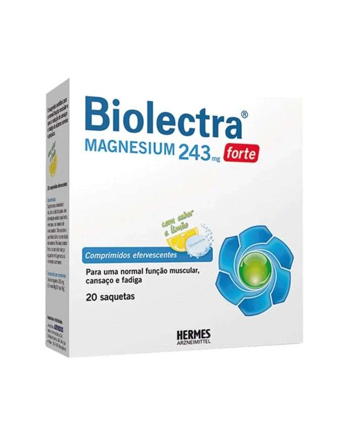 BIOLECTRA MAGNESIUM DIRECT 20 COMPRIMES EFFERVESCENTS BIOLECTRA