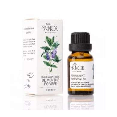 SKINOR HUILE ESSENTIELLE DE MENTHE POIVREE 15 ML SKINOR HUILE ESSENTIELLE DE MENTHE POIVREE 15 ML