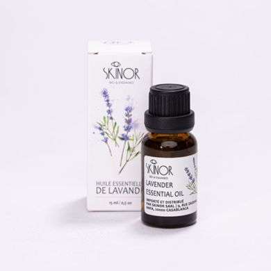 SKINOR HUILE ESSENTIELLE DE LAVANDE 15 ML SKINOR HUILE ESSENTIELLE DE LAVANDE 15 ML