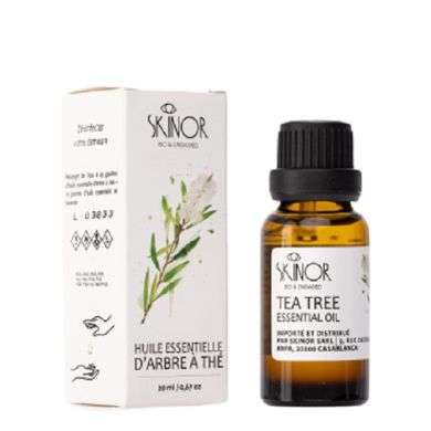SKINOR HUILE ESSENTIELLE D'ARBRE A THE 20 ML SKINOR HUILE ESSENTIELLE D'ARBRE A THE 20 ML