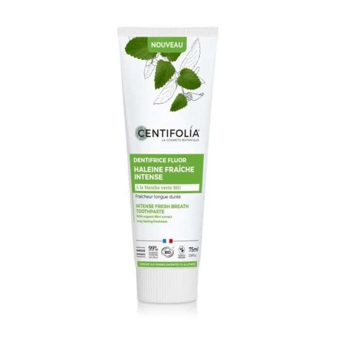 CENTIFOLIA DENTIFRICE FLUOR HALEINE FRAICHE INTENSE 75 ML CENTIFOLIA DENTIFRICE FLUOR HALEINE FRAICHE INTENSE 75 ML