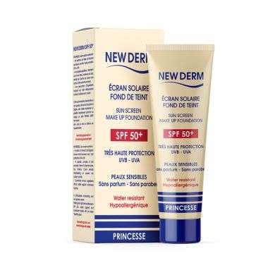 NEW DERM CREME SOLAIRE SPF 50 + PRINCESSE 50 ML NEW DERM CREME SOLAIRE SPF 50 + PRINCESSE 50 ML