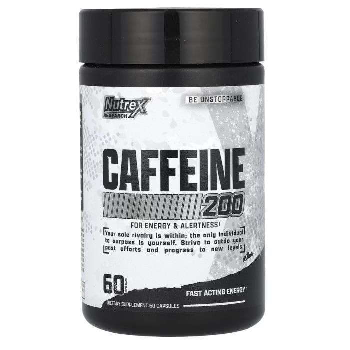 NUTREX CAFFEINE 200 60 CAPSULES NUTREX CAFFEINE 200 60 CAPSULES