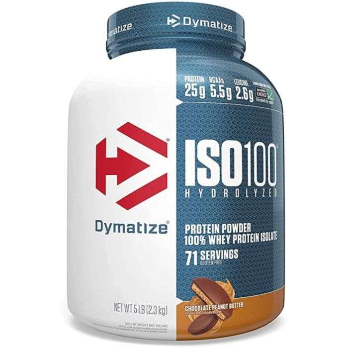 DYMATIZE POUDRE PROTEINE ISO 100 SAVEUR CHOCOLAT BEURRE D'ARACHIDE 2.3 KG DYMATIZE POUDRE PROTEINE ISO 100 SAVEUR CHOCOLAT BEURRE D'ARACHIDE 2.3 KG