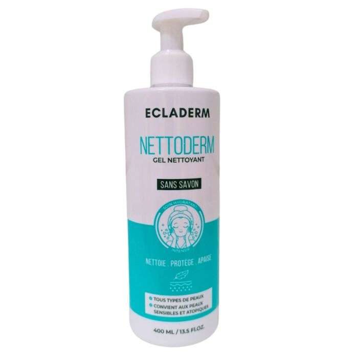 ECLADERM NETTODERM GEL NETTOYANT 400 ML ECLADERM NETTODERM GEL NETTOYANT 400 ML