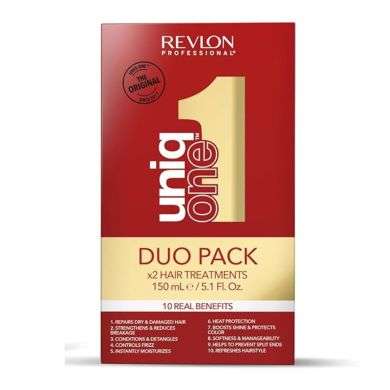REVLON UNIQ ONE DUO PACK 2 TRAITEMENT CAPILLAIRES 150 ML REVLON UNIQ ONE DUO PACK 2 TRAITEMENT CAPILLAIRES 150 ML