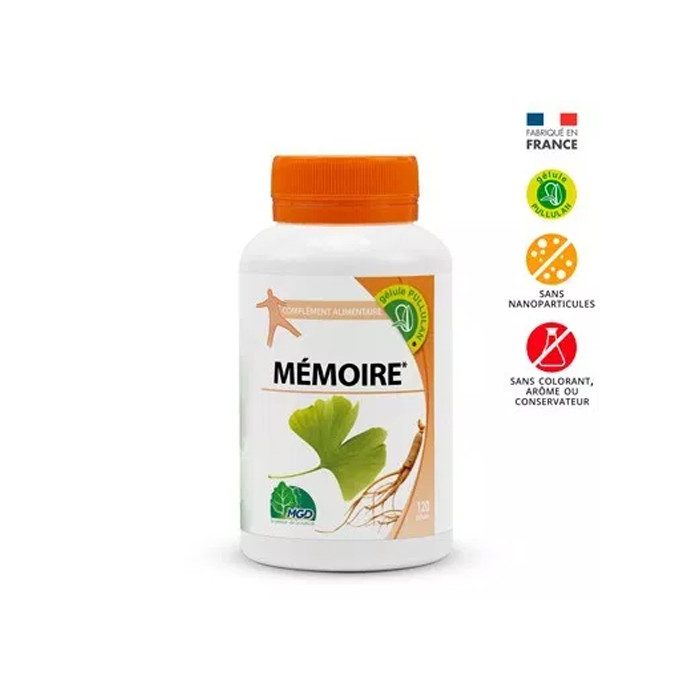 MGD NATURE MÉMOIRE 120 GÉLULES MGD NATURE MÉMOIRE 120 GÉLULES