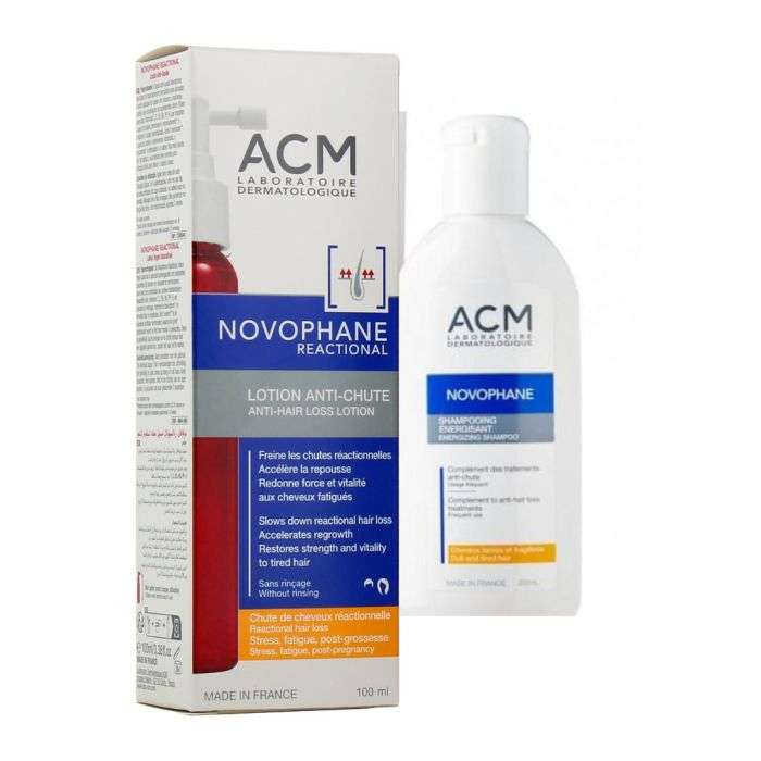 ACM NOVOPHANE SHAMPOING ENERGISANT 100ML + LOTION ANTI CHUTE 100 ML