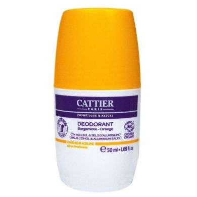 CATTIER DEODORANT BERGAMOTE ORANGE 50 ML  CATTIER DEODORANT BERGAMOTE ORANGE 50 ML