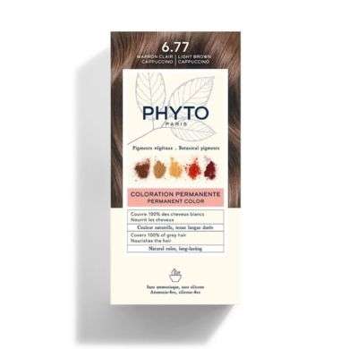 PHYTO COLOR KIT COLORATION 6.77 MARRON CLAIR  PHYTO COLOR KIT COLORATION 6.77 MARRON CLAIR