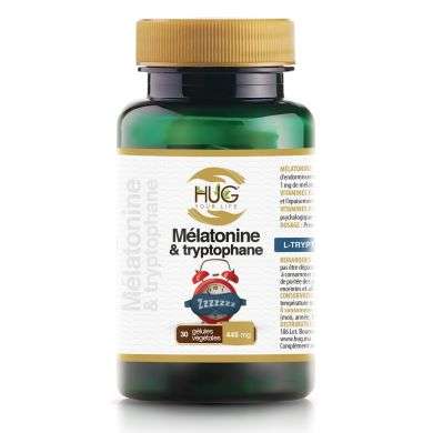 HUG NATURAL MELATONINE ET TRYTOPHANE 30 GELULES HUG NATURAL MELATONINE ET TRYTOPHANE 30 GELULES