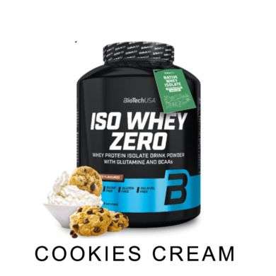 BIOTECHUSA ISO WHEY ZERO GOUT DE COOKIES ET CREME 2270 GRAMS BIOTECHUSA ISO WHEY ZERO GOUT DE COOKIES ET CREME 2270 GRAMS