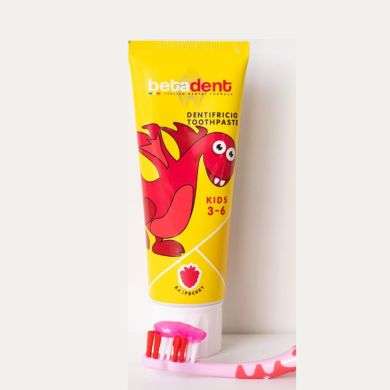 BETADENT DENTIFRICE KIDS 3-6 ANS GOUT FRAMBOISE BETADENT DENTIFRICE KIDS 3-6 ANS GOUT FRAMBOISE
