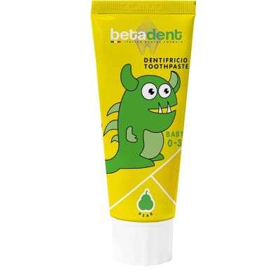 BETADENT DENTIFRICE BEBE 0-3 ANS GOUT POIRE BETADENT DENTIFRICE BEBE 0-3 ANS GOUT POIRE