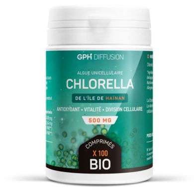 GPH CHLORELLA 500 MG 100 COMPRIMES GPH CHLORELLA 500 MG 100 COMPRIMES