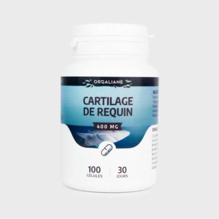 GPHCARTILAGE DE REQUIN 100 GELULES 400 MG GPHCARTILAGE DE REQUIN 100 GELULES 400 MG
