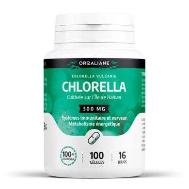 GPH CHLORELLA 100 GELULES 300 MG GPH CHLORELLA 100 GELULES 300 MG