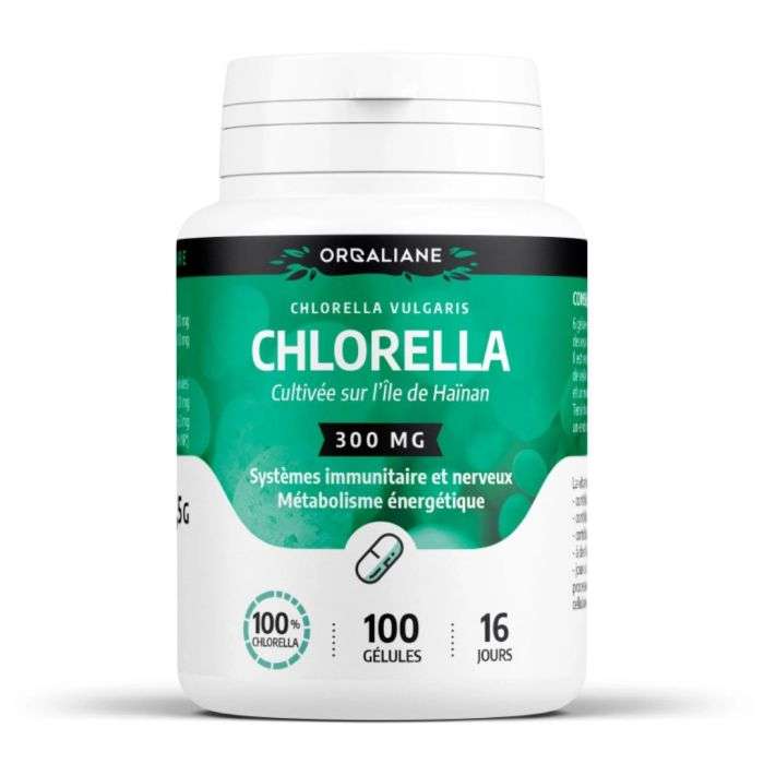 GPH CHLORELLA 100 GELULES 300 MG GPH CHLORELLA 100 GELULES 300 MG