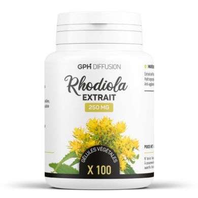 GPH RHODIOLA EXTRAIT 250 MG 100 GELULES