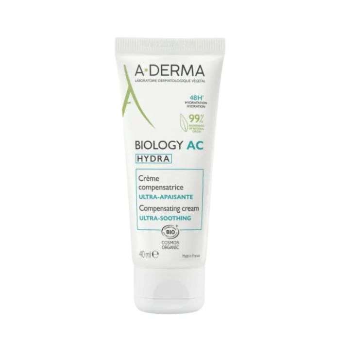 ADERMA BIOLOGY AC HYDRA CREME COMPENSATRICE ULTRA APAISANTE 40ML ADERMA BIOLOGY AC HYDRA CREME COMPENSATRICE ULTRA APAISANTE 40ML