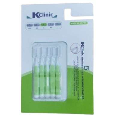 KIN KCLINIC BROSSETTES INTERDENTAIRES VERT 1.0 MM 5 UNITES KIN KCLINIC BROSSETTES INTERDENTAIRES VERT 1.0 MM 5 UNITES