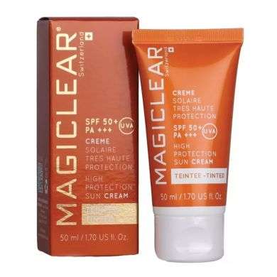 MAGICLEAR CREME SOLAIRE ANTI AGE TEINTEE SPF 50+ 50ML MAGICLEAR CREME SOLAIRE ANTI AGE TEINTEE SPF 50+ 50ML