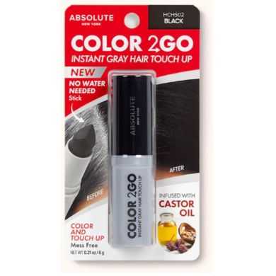 ABSOLUTE NEW YORK COUVRE RACINES COLOR 2 GO NOIR 12 G NO WATER NEEDED ABSOLUTE NEW YORK COUVRE RACINES COLOR 2 GO NOIR 12 G NO WATER NEEDED