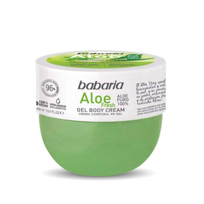 BABARIA CREME CORPORELLE APRES SOLEIL FRAICHE A L'ALOE VERA 400 ML BABARIA CREME CORPORELLE APRES SOLEIL FRAICHE A L'ALOE VERA 400 ML
