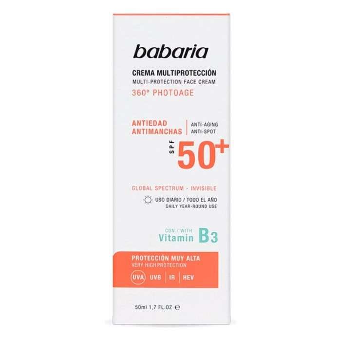 BABARIA CREME MULTIPROTECTION 360° PHOTOAGE SPF50+ 50ML BABARIA CREME MULTIPROTECTION 360° PHOTOAGE SPF50+ 50ML