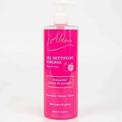 ABIDERM GEL NETTOYANT SURGRAS 500 ML ABIDERM GEL NETTOYANT SURGRAS 500 ML