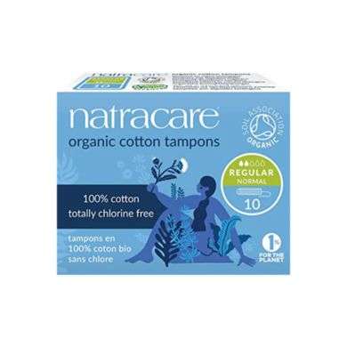 NATRACARE TAMPONS REGULIERS SANS APPLICATEUR 10 U NATRACARE TAMPONS REGULIERS SANS APPLICATEUR 10 U